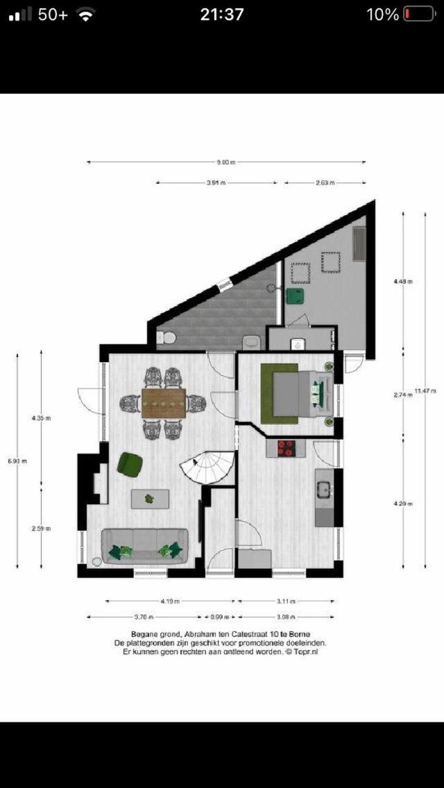 Logement Old Boorn Borne Екстериор снимка